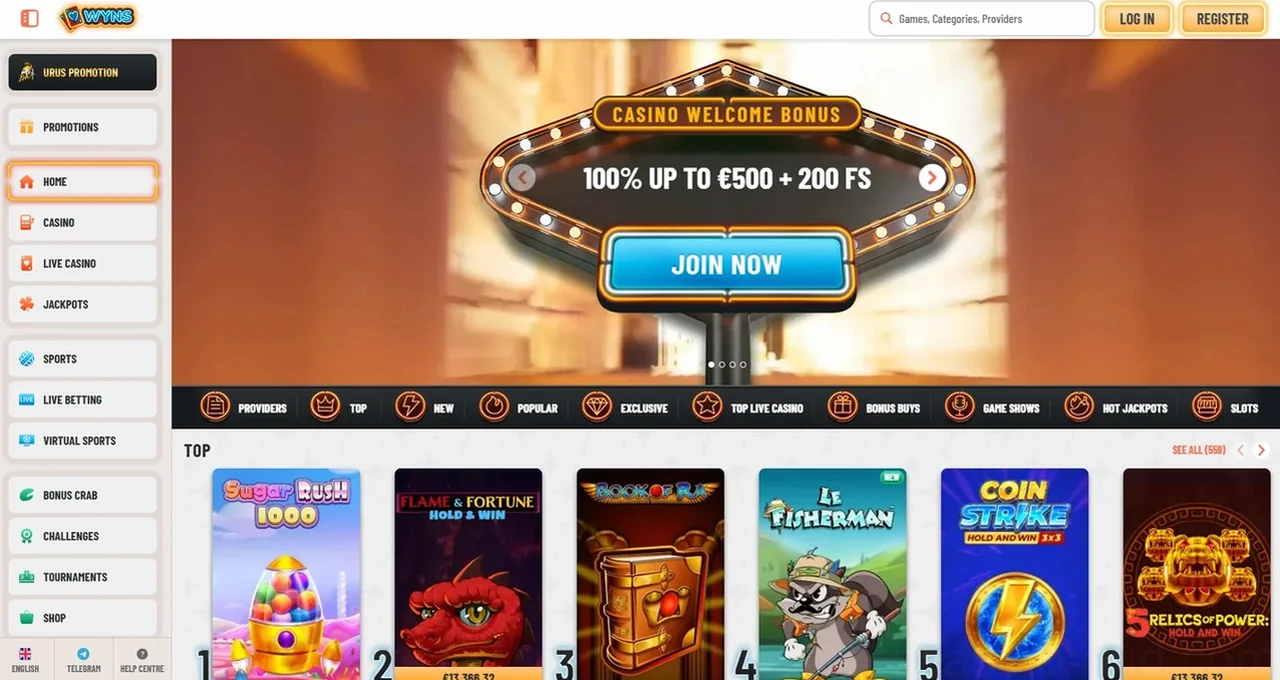 Wyns Casino Casino